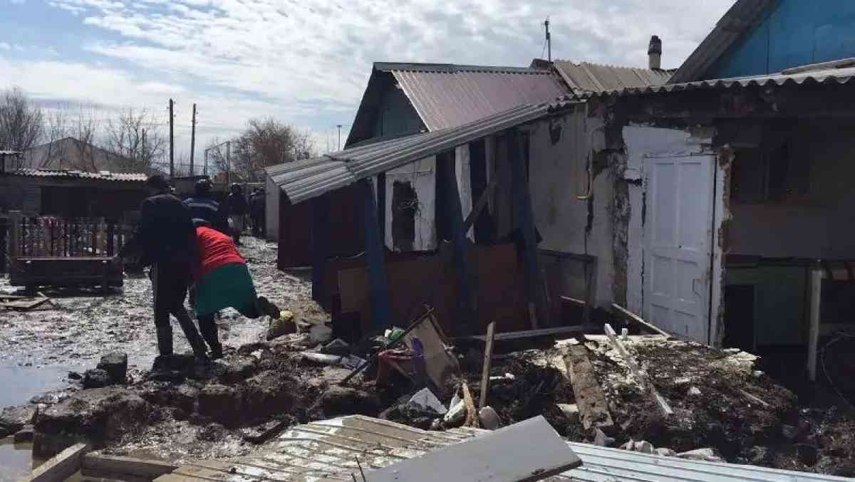 Бір шаршы метрі - 281 мың теңге: су тасқынында үйсіз қалған тұрғындарға жаңа баспана