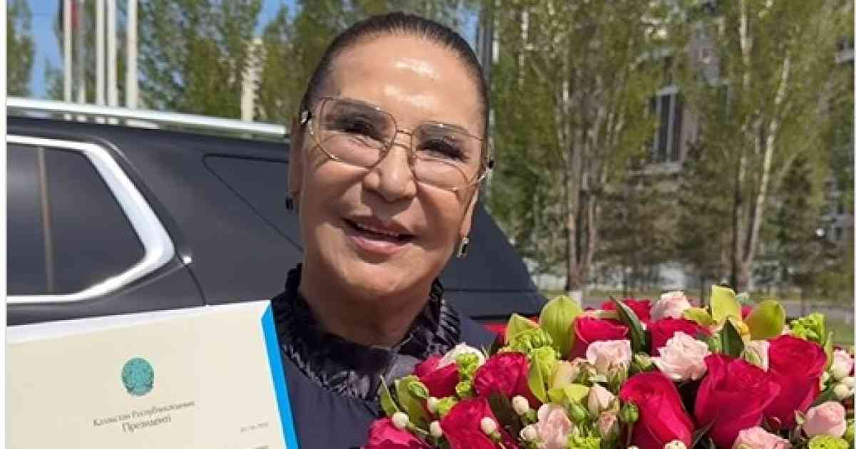 Президент Халық әртісі Майра Ілиясованы мерейтойымен құттықтады