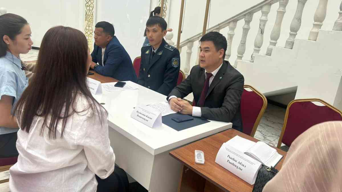 «Заң мен тәртіп» аясында азаматтарға құқықтық көмек көрсетілді