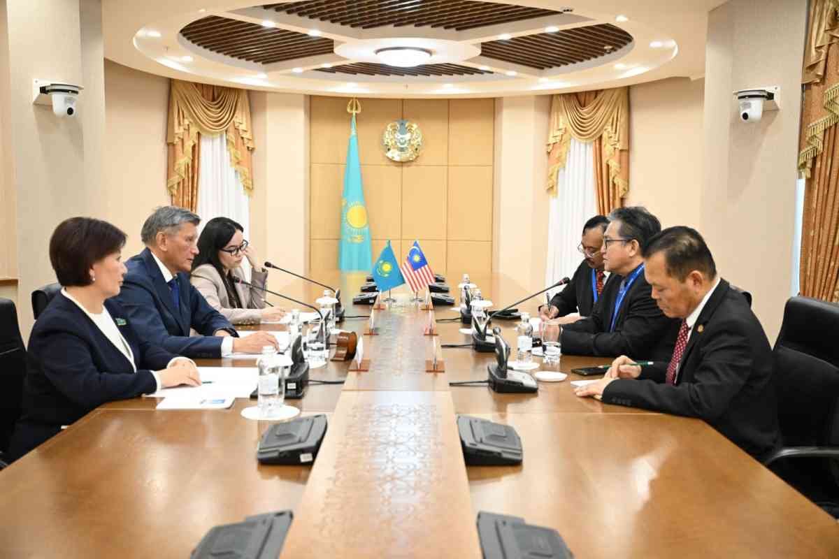 Қазақстан мен Малайзия парламентаралық ынтымақтастықты күшейте түсті