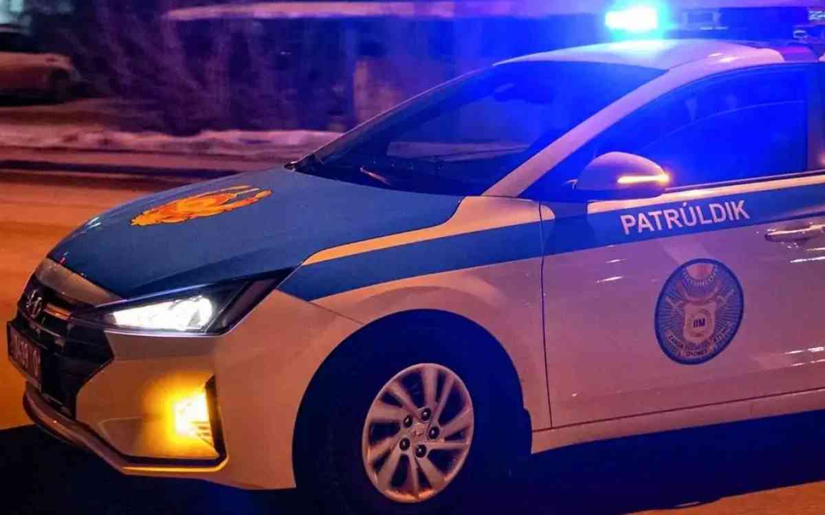 Мас күйінде көлік айдаған жүргізуші патрульдік көлікке соқтығысты