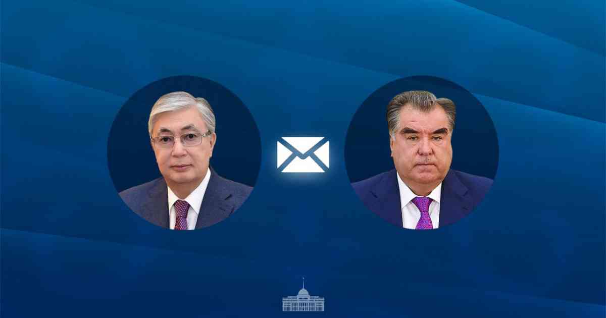 Мемлекет басшысы Тәжікстан президентіне құттықтау жеделхатын жолдады