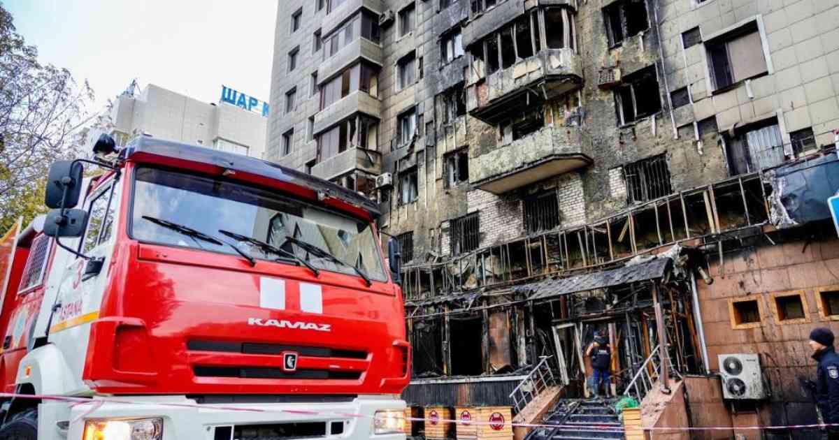 Астанада дәмханадан өрт шығып, 8 пәтерге залал келді