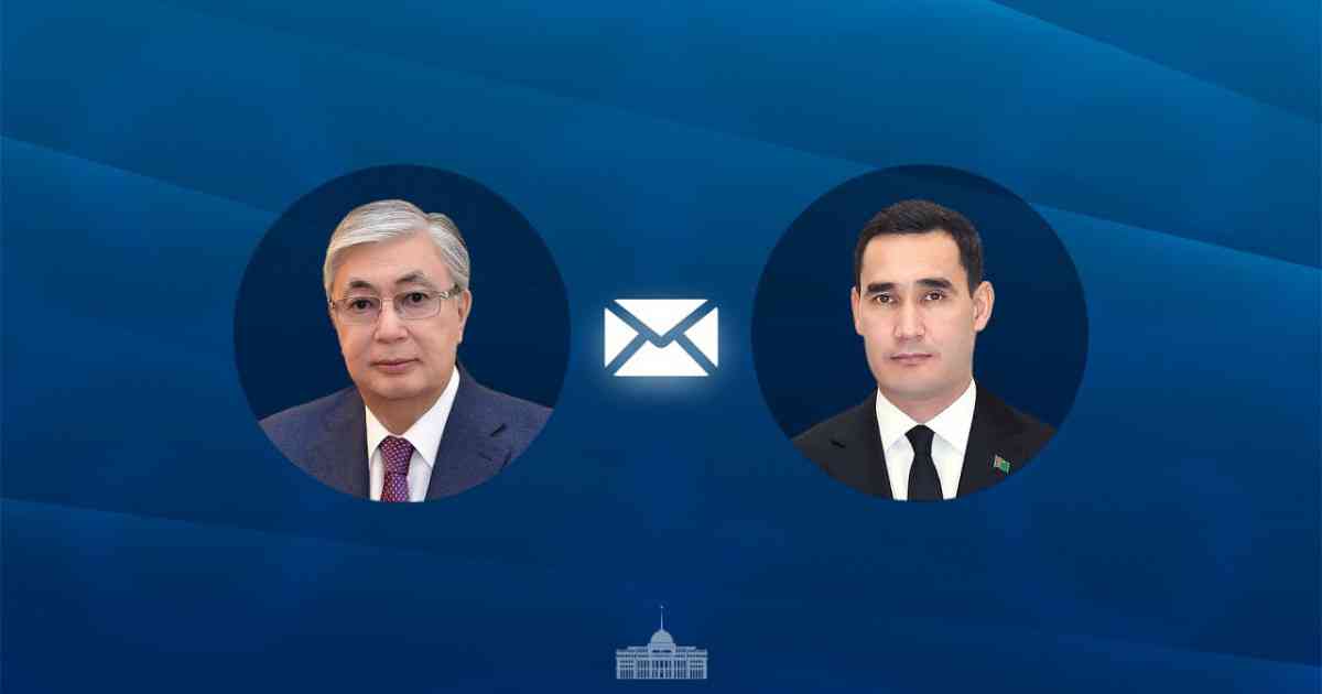 Мемлекет басшысы Түрікменстан президентін Тәуелсіздік күнімен құттықтады