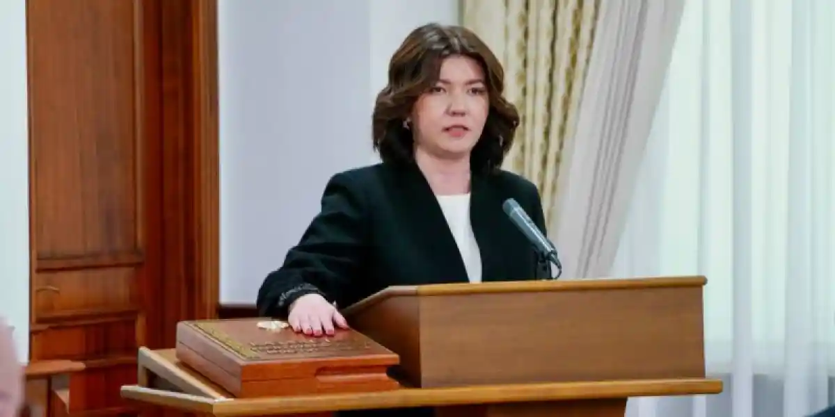 Жұлдыз Сүлейменова ант берді