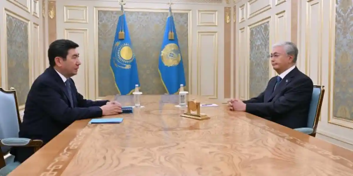 Президент Мәжіліс Төрағасы Ерлан Қошановты қабылдады