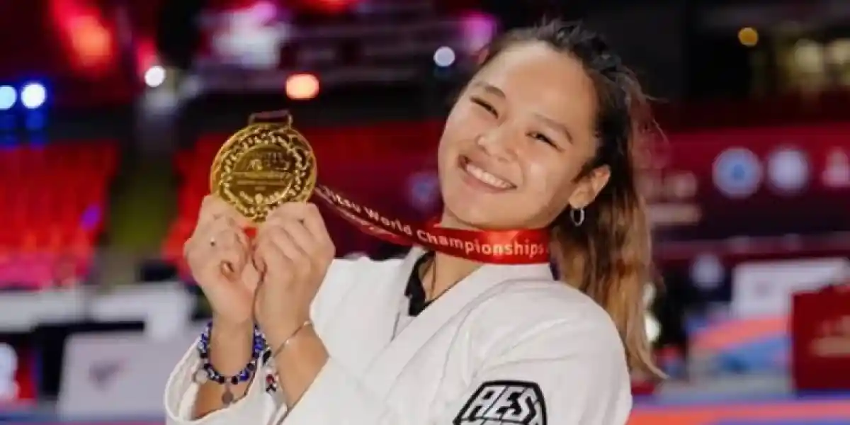 Жібек Құлымбетова джиу-джитсудан әлем чемпионатында топ жарды