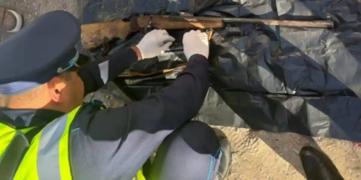 Түркістан облысында тұрғыннан қару-жарақ тәркіледі