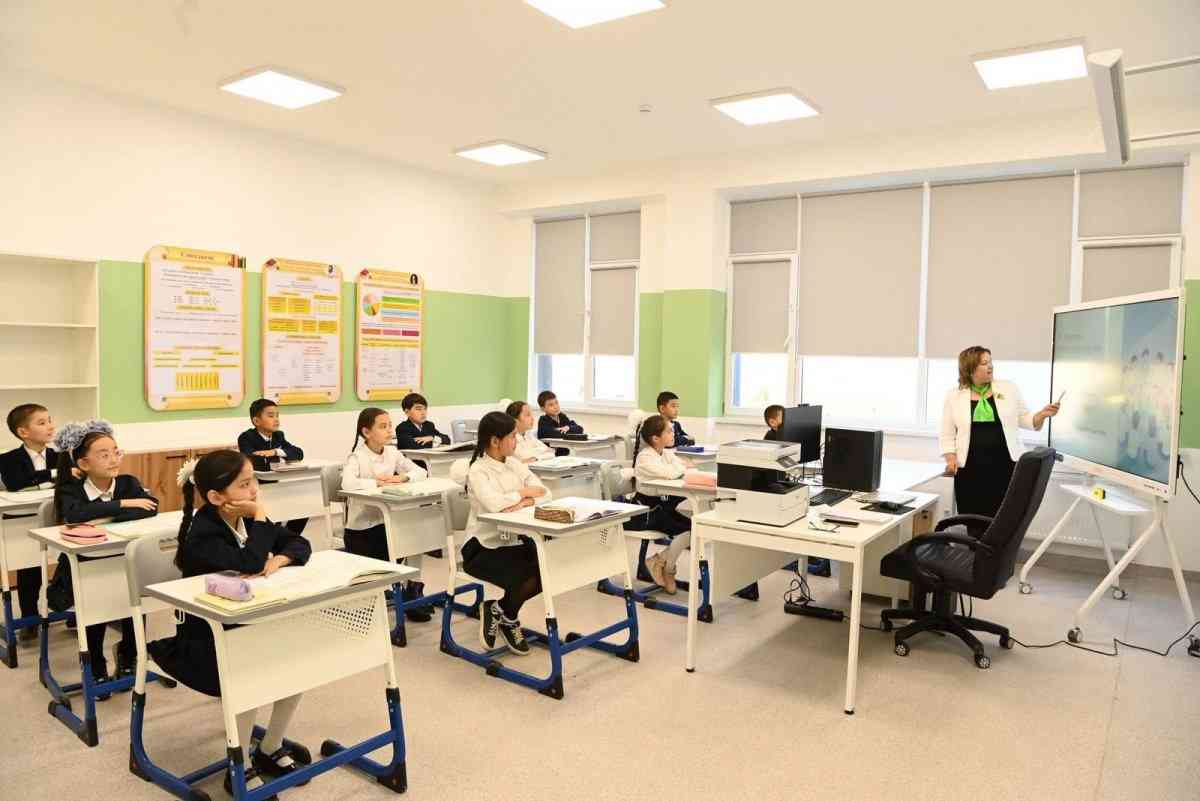 Қызылордада 1500 орындық жаңа «Келешек мектебінің» құрылысы аяқталды