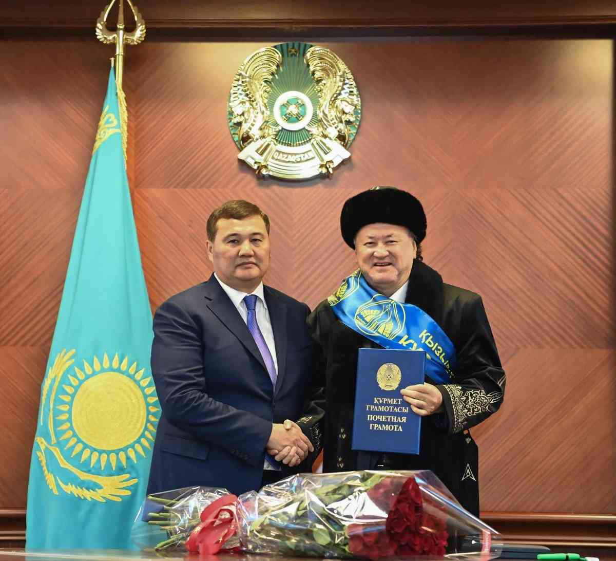 Қызылорда облысы қоғам қайраткері Мұхтар Құл-Мұхаммедке құрмет көрсетті