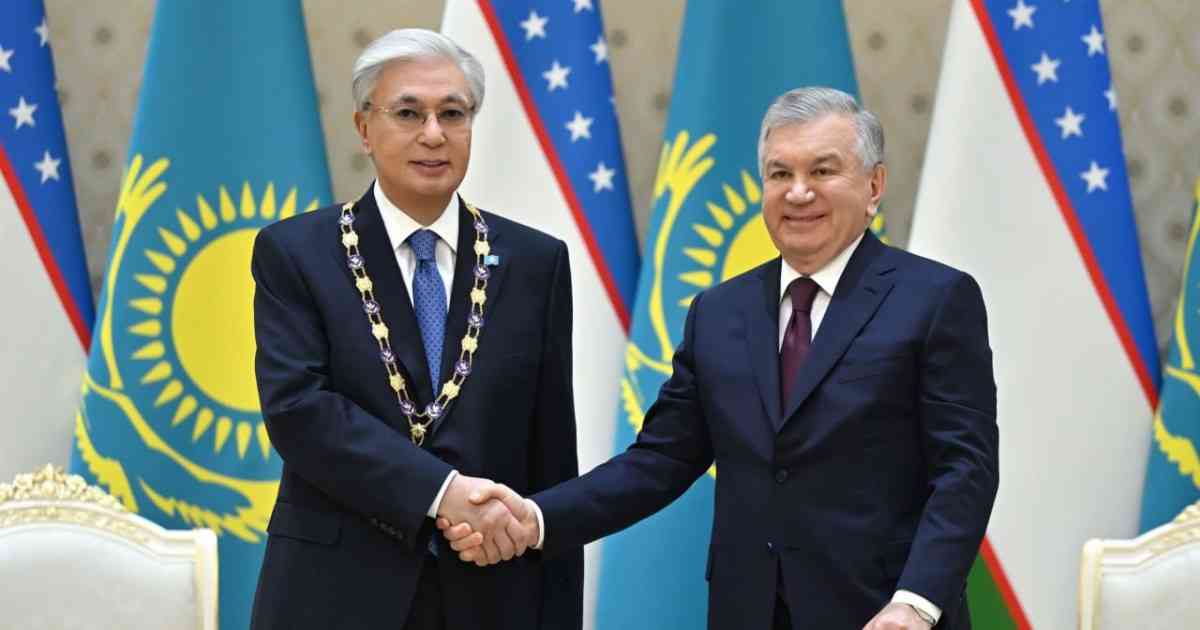 Мемлекет басшысын Өзбекстанның "Жоғары дәрежелі достық" орденімен марапаттады