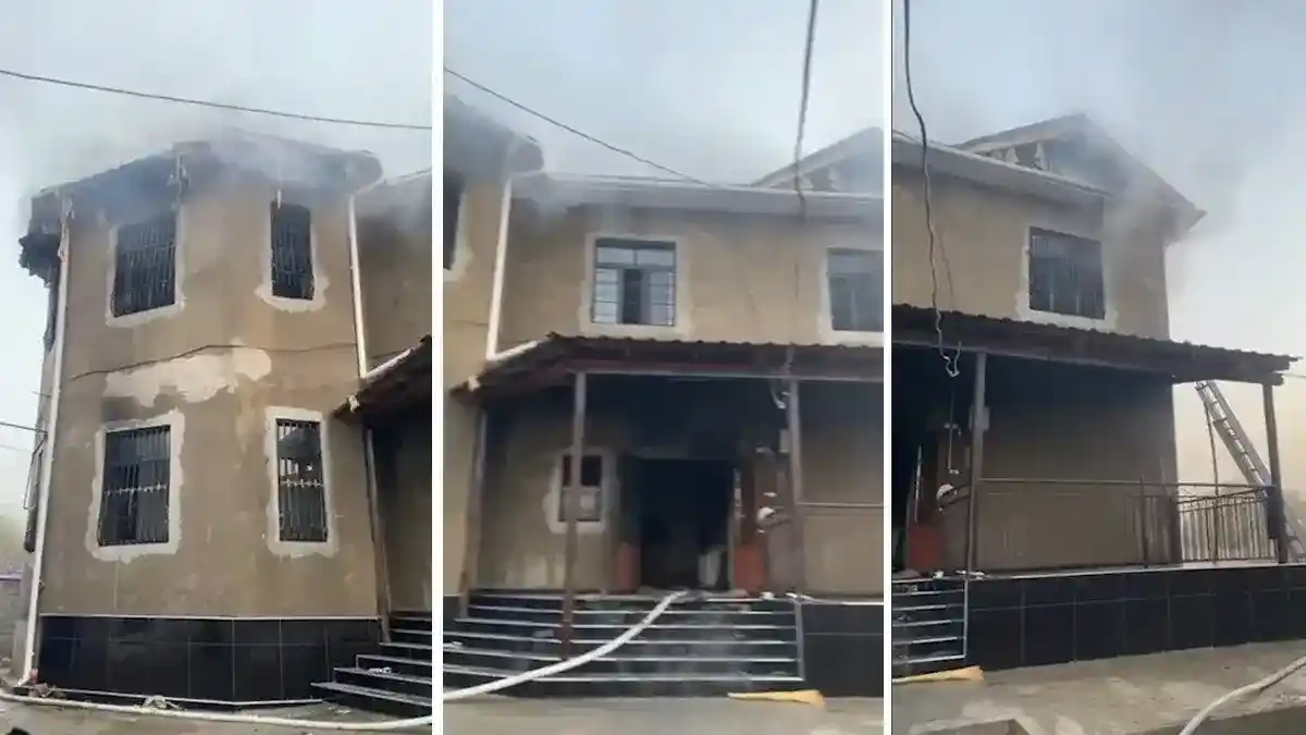 Жетісай ауданындағы өрттен бір отбасының үш мүшесі тірі қалды