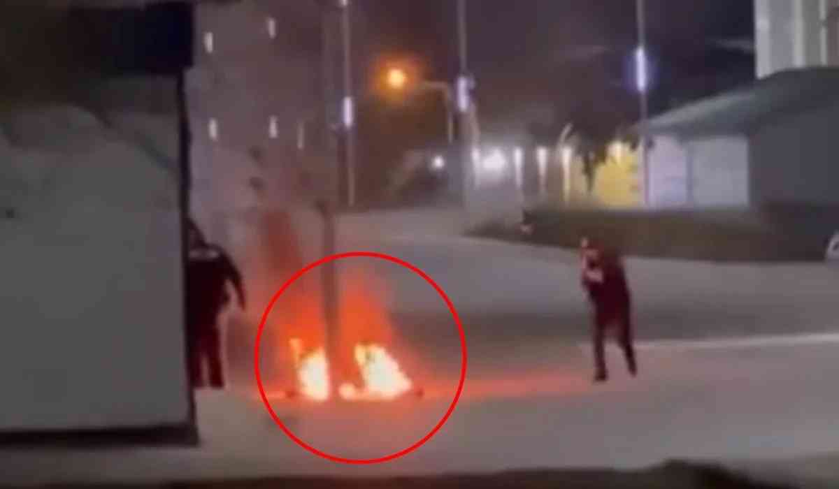 Маңғыстауда ер азамат полиция бөлімшесінің алдында өзін өртемек болған