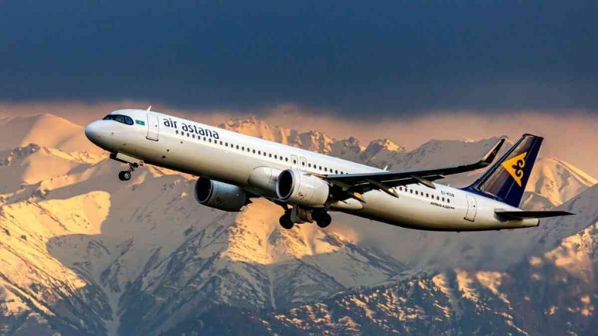 Air Astana әуе компаниясының ұшағы Алматыға кері оралды