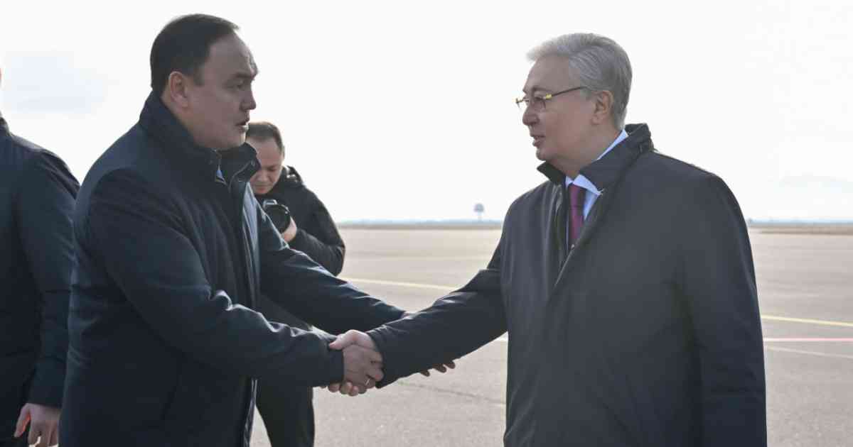 Мемлекет басшысы Жамбыл облысына барды