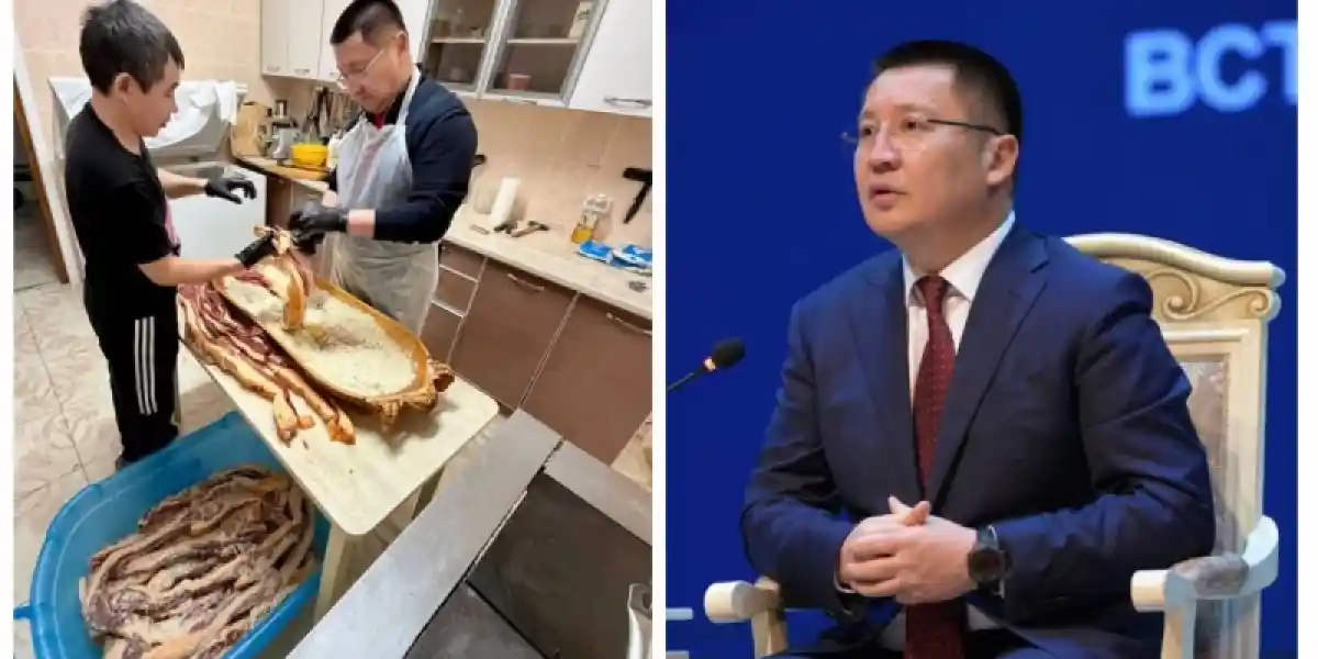 Павлодар облысы әкімінің қазы тұздап жатқан фотосы қызу талқыланып жатыр