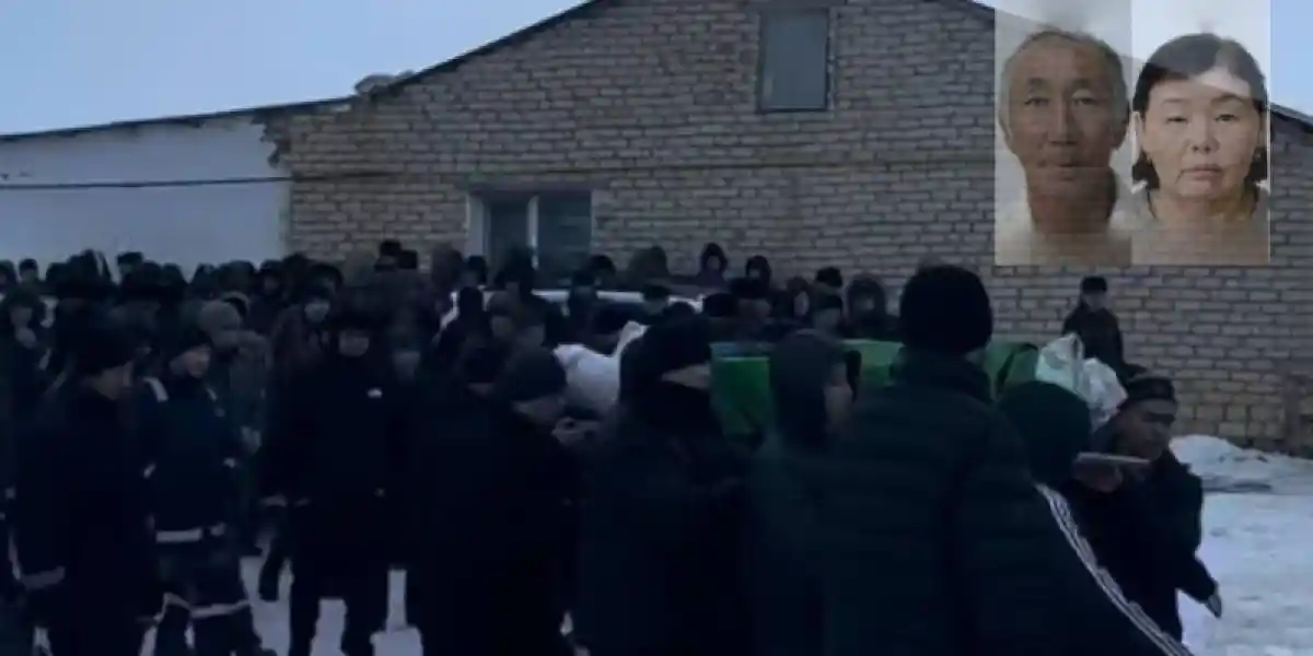 Атырау облысында қаза тапқан ерлі-зайыптылар жер қойнына тапсырылды