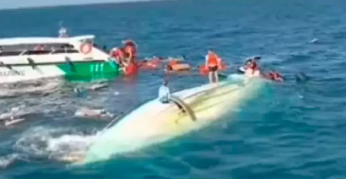 Таиландта қазақстандық туристер  мінген катер апатқа ұшырап, суға батқан