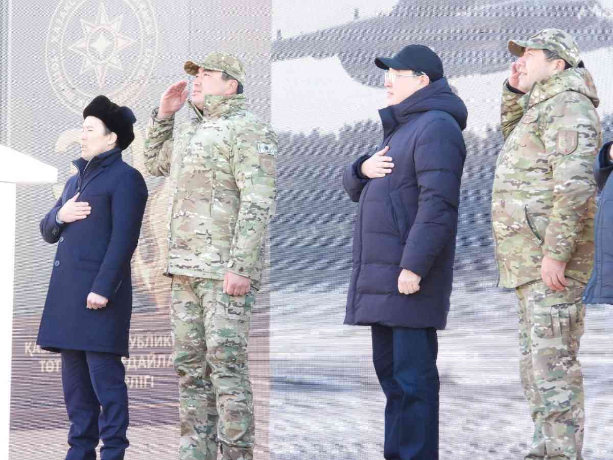 Кеген ауылында жаңа өрт сөндіру депосы ашылды