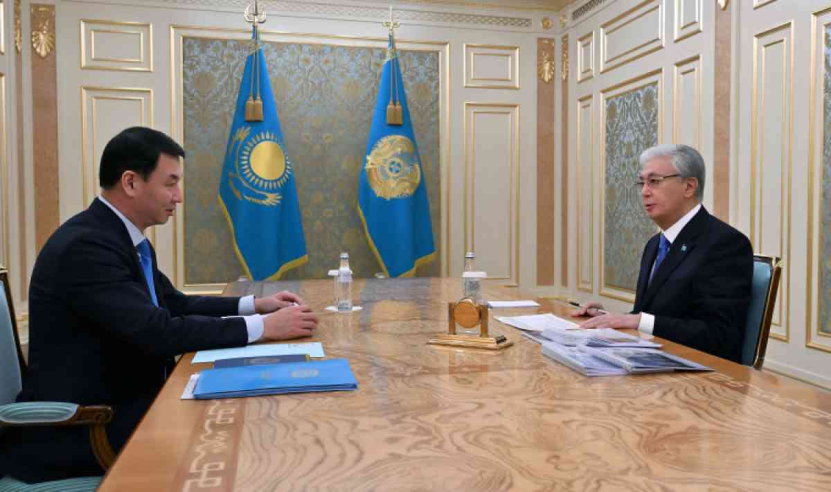 Президент Қасым-Жомарт Тоқаев Алматы қаласының әкімін қабылдады