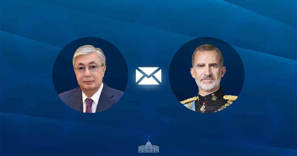 Мемлекет басшысы Испания королін туған күнімен құттықтады