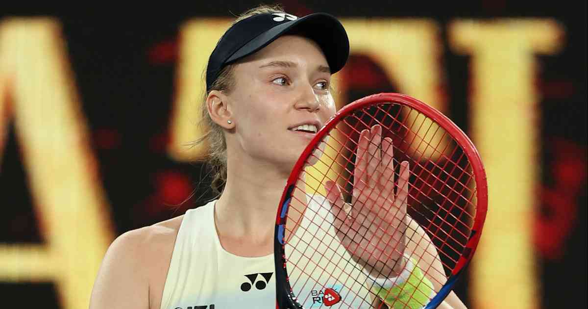 Президент  Елена Рыбакинаны Australian Open теннис турнирінің финалындағы жеңісімен құттықтады