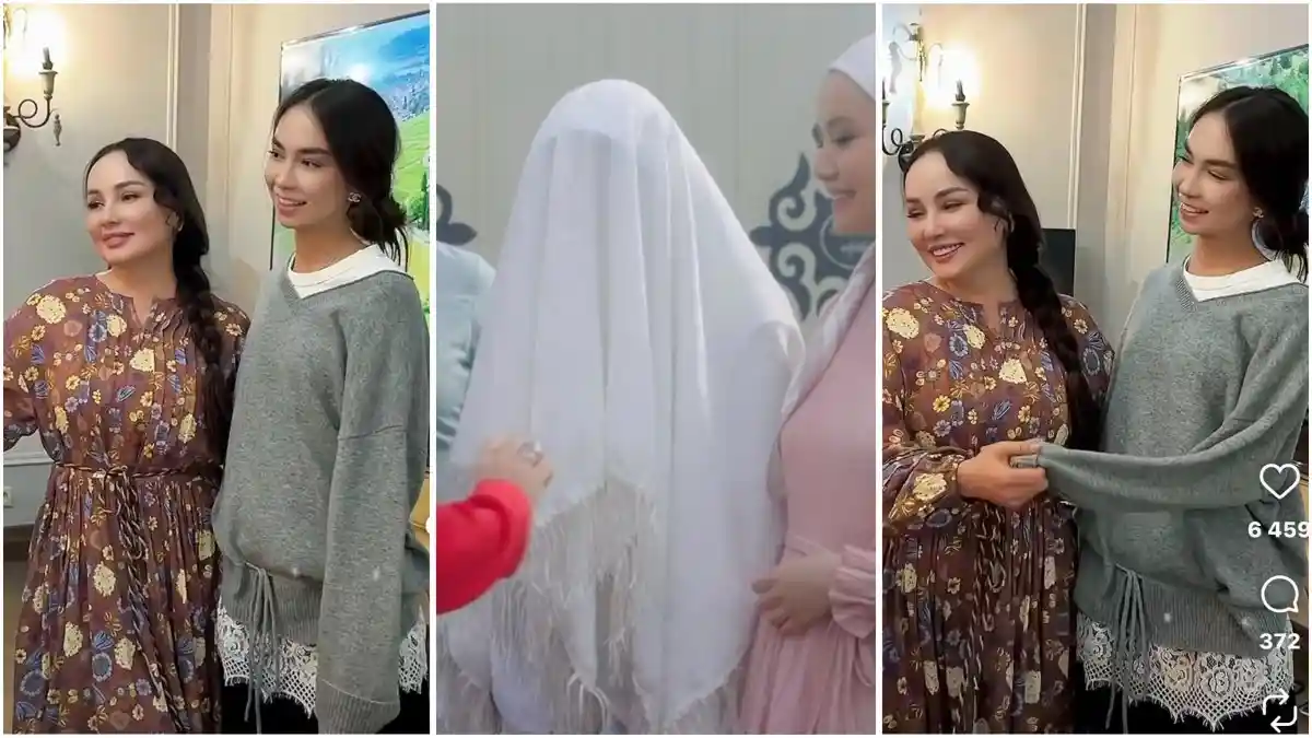 Жанболат пен Жазира болашақ келіндерін көпшілікке көрсетті