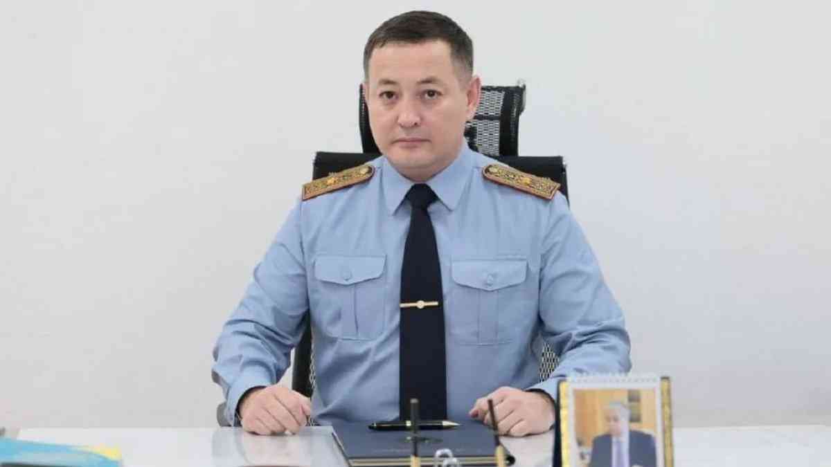 Шымкент полиция департаментіне жаңа басшы келді