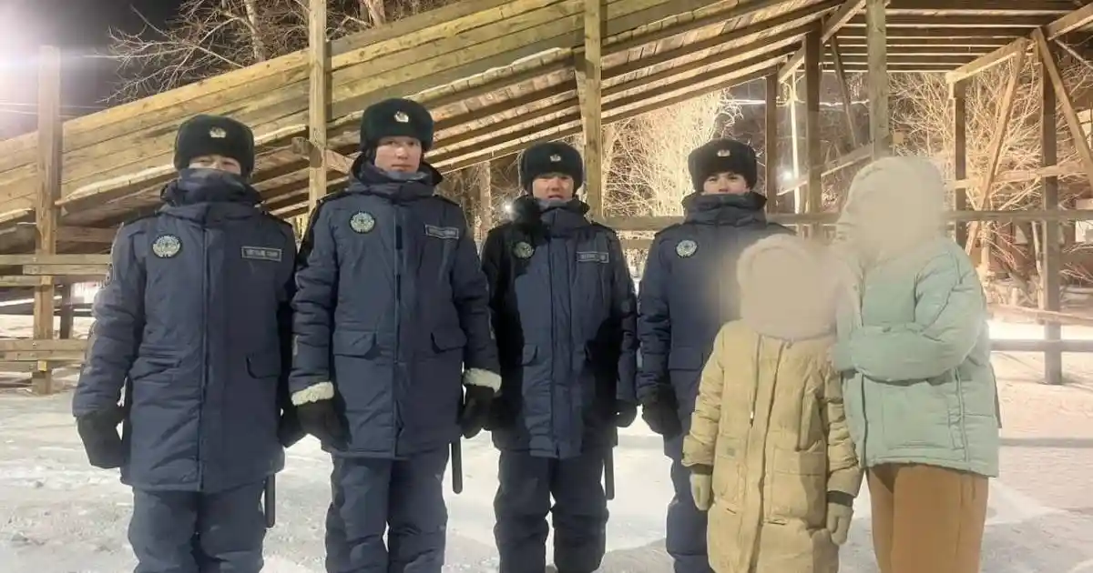 Ұлттық ұлан сарбаздары жоғалған кішкентай қызды тауып берді