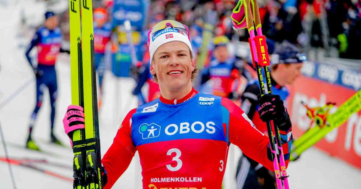 Норвегиялық шаңғысы алтыншы алтынын алды