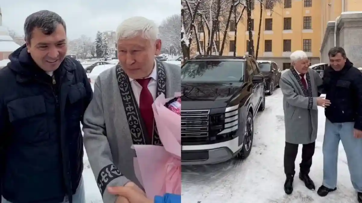 Математикке кәсіпкерлер көлік сыйлады