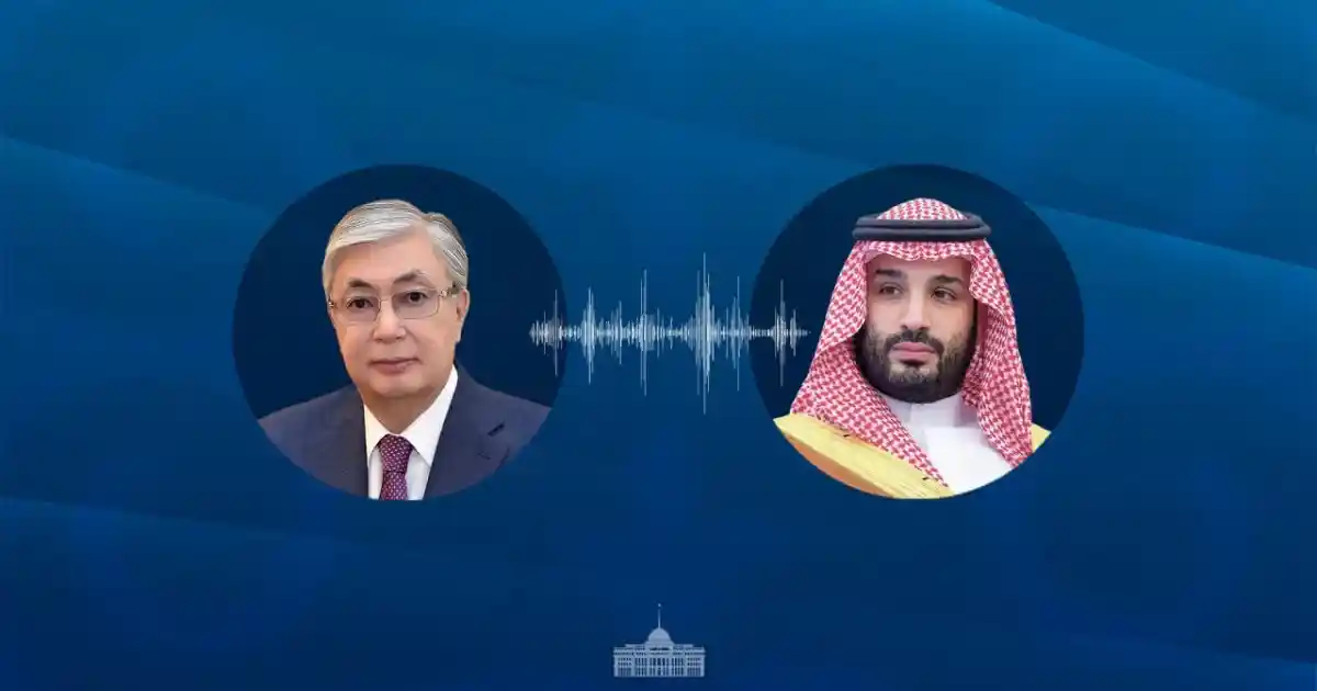 Президент  Сауд Арабиясының Тақ мұрагері Мұхаммед бен Салман Әл Саудпен телефон арқылы сөйлесті