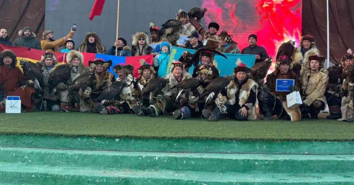 Абай облысының бүркітшісі күміс жүлдегер атанды