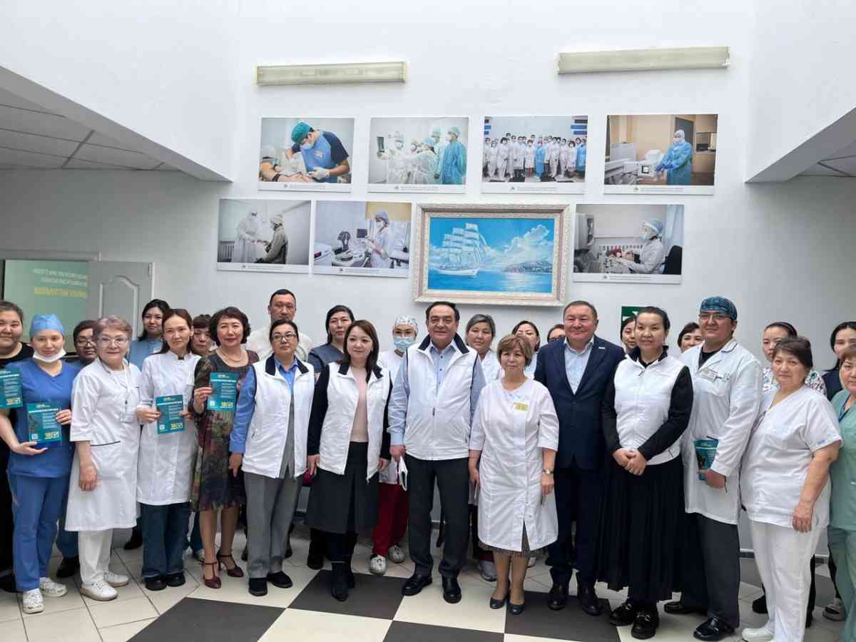 Астанадағы емханада жаңа Конституция жобасы талқыланды