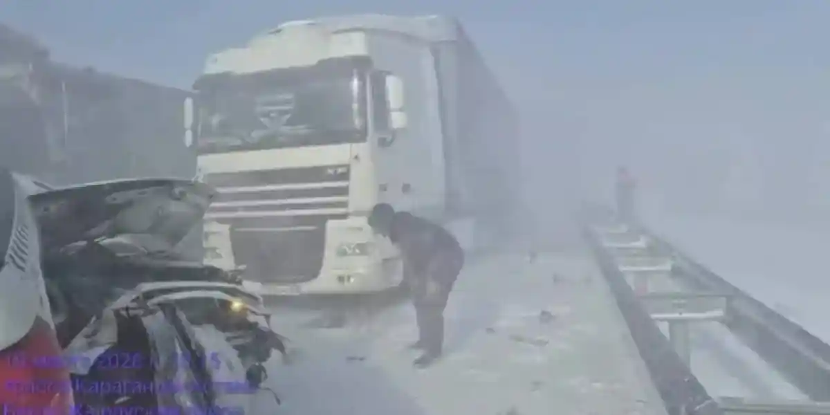 Астана-Қарағанды тасжолында ірі көлік апаты болды