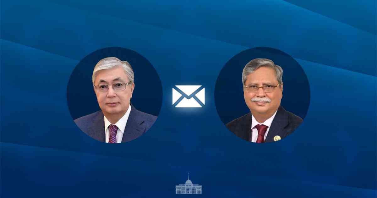 Мемлекет басшысы Бангладеш президентіне құттықтау жеделхатын жолдады