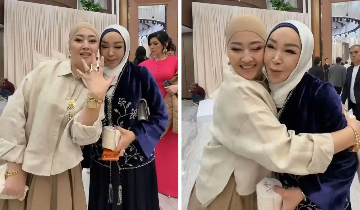 Айнұр Тұрсынбаева Наркенже Серікбаеваға сақинасын сыйға тартты (видео)