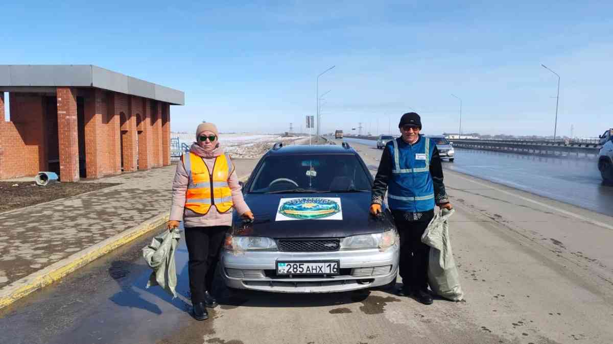 Ерлі - зайыптылар 10 күннің ішінде 10 тонна қоқыс жинады