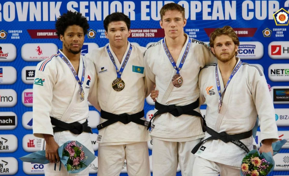 Дзюдошысы Еуропа кубогында алтыннан алқа тақты
