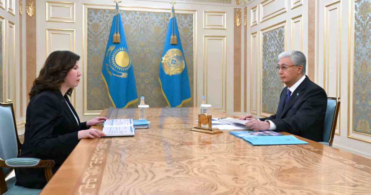 Мемлекет басшысы Оқу-ағарту министрі Жұлдыз Сүлейменованы қабылдады