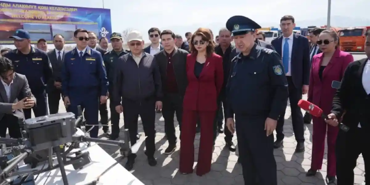 Аида Балаева Алакөл жағалауындағы негізгі нысандардың жай-күйін тексерді