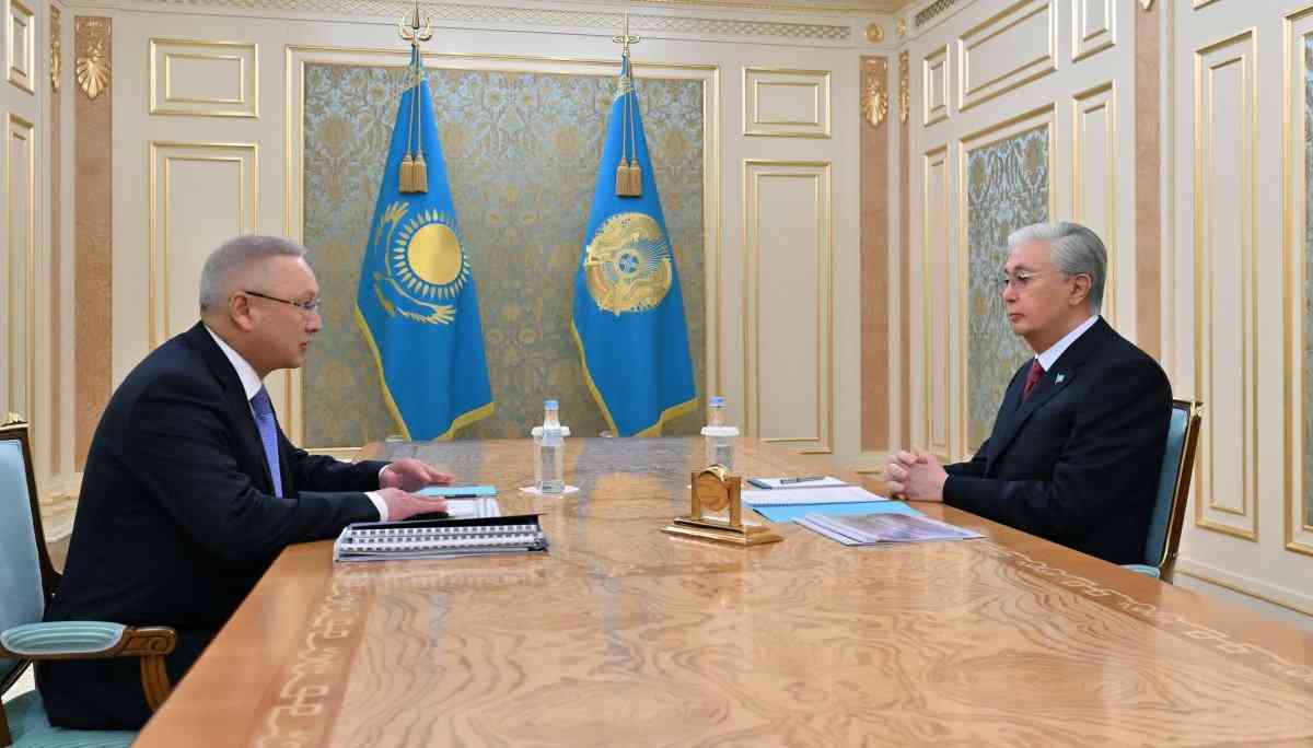 Мемлекет басшысы Жетісу облысының әкімі Бейбіт Исабаевты қабылдады