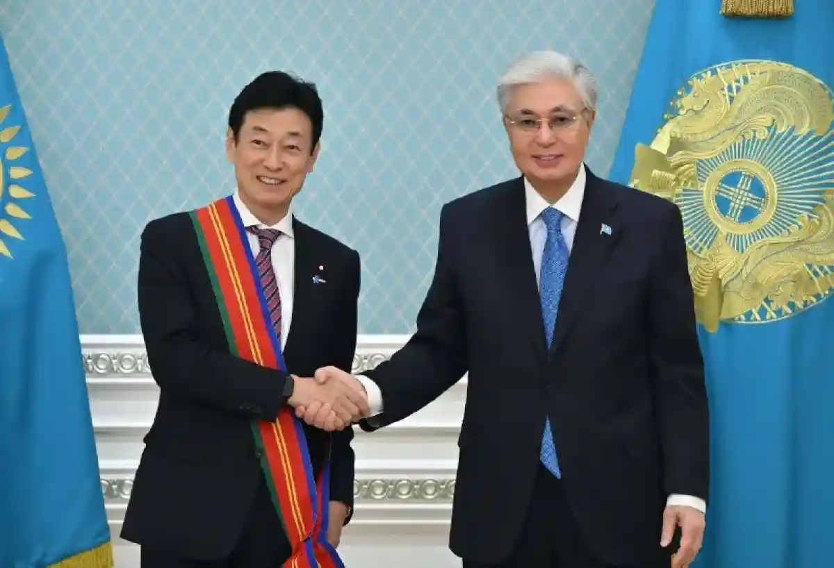 Тоқаев Ясутоши Нишимураны І дәрежелі «Достық» орденімен марапаттады