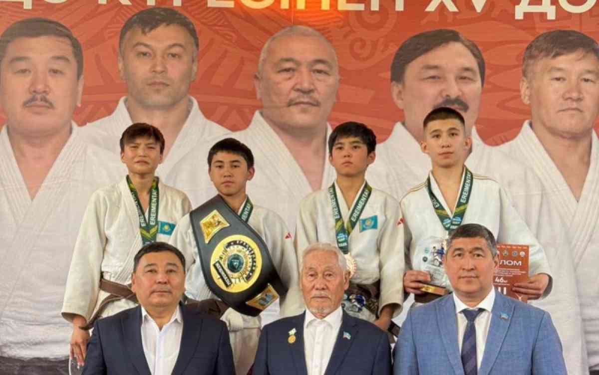 Ерейментауда дзюдодан республикалық турнирдің ашылу салтанаты өтті