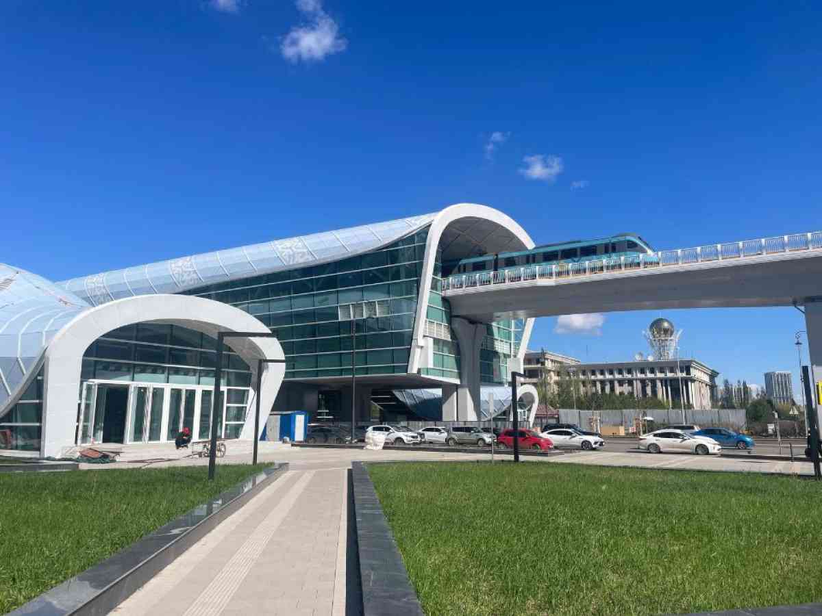 Астанада LRT стансасынан өрт шықты