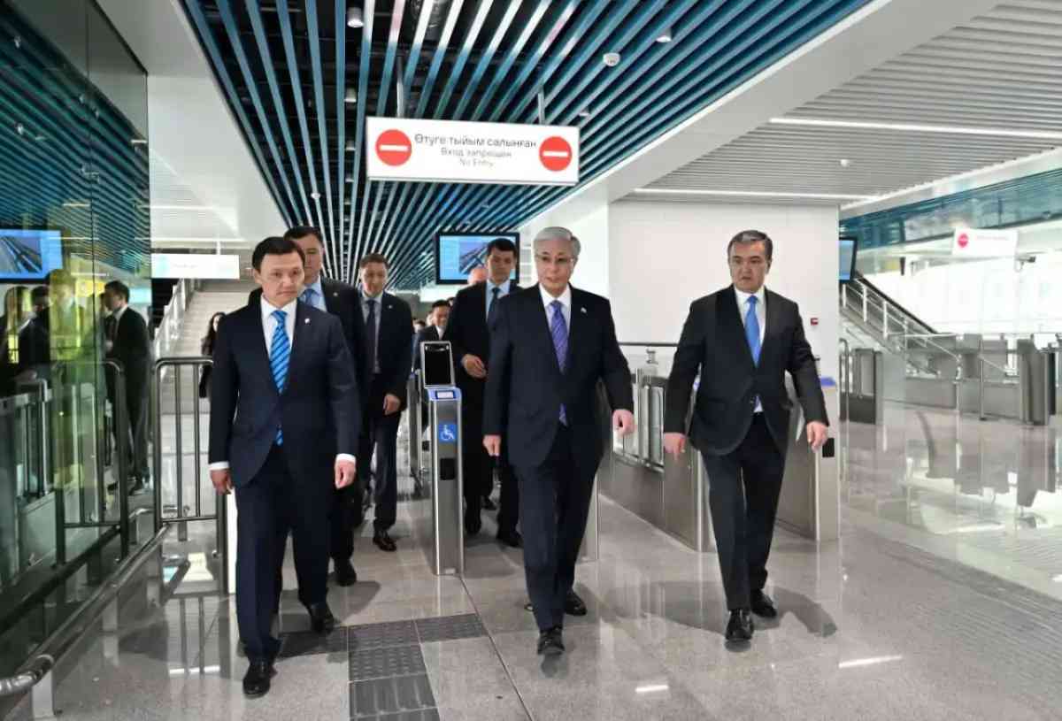 Президент Astana LRT жұмысын іске қосты
