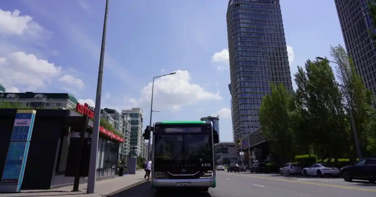 Елордада жеті автобустың қозғалыс бағыты өзгерді