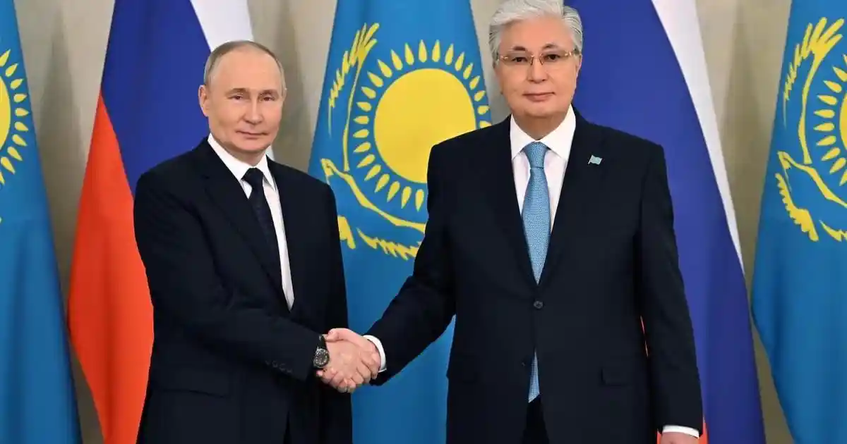 Владимир Путин Қазақстанға мемлекеттік сапармен келді