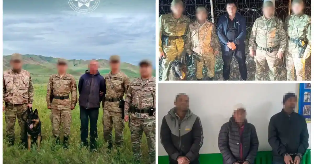 Шекараны заңсыз кеспек болған 15 азамат ұсталды