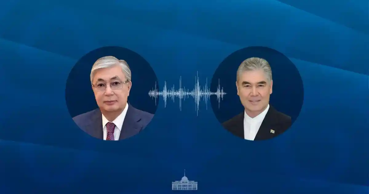 Мемлекет басшысы  Гурбангулы Бердімұхамедовпен телефон арқылы сөйлесті